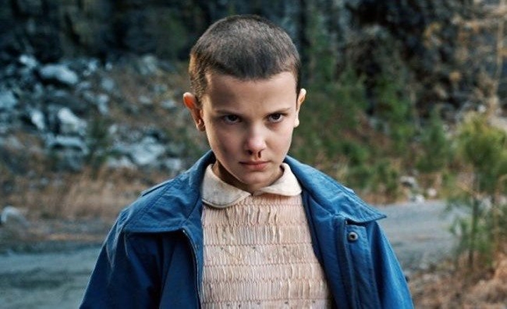 millie brown buzz cut haircut