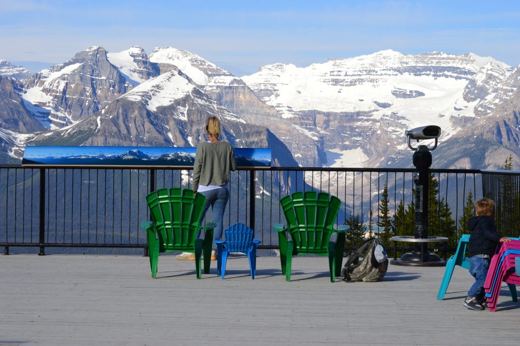 The Lake Louise Gondola - Great for Toddlers and Small Kids