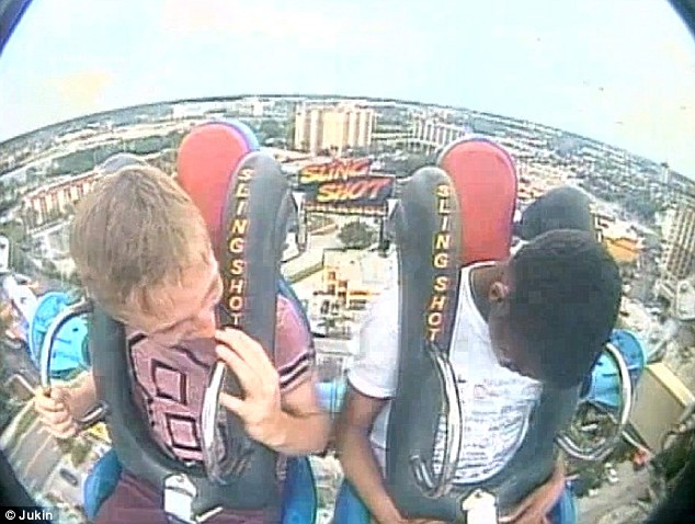 teen passes out on rollercoaster 3 times