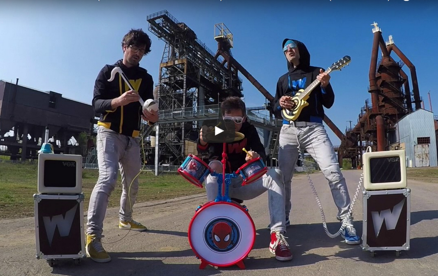 Rage Against the Machine’s ‘Killing In The Name’ performed on toy instruments