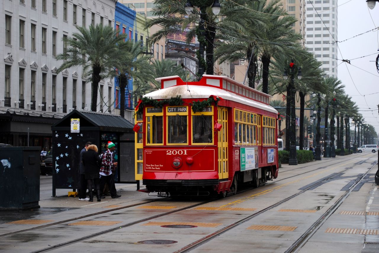 new orleans with toddler - streetcar