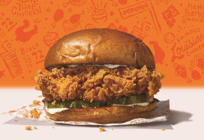popeyes fried chicken sandwich